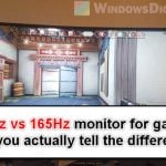 144Hz vs 165Hz Monitor Valorant CSGO