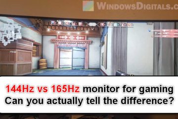 144Hz vs 165Hz Monitor Valorant CSGO