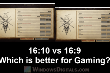16 10 vs 16 9 Aspect Ratio for Gaming