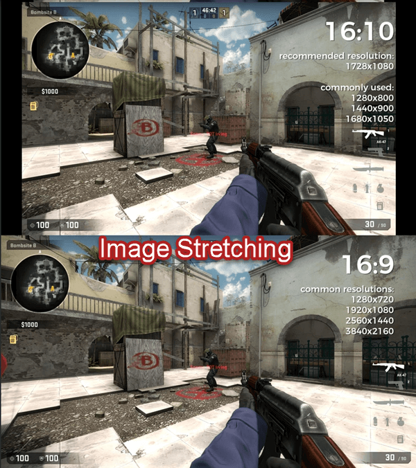 16 10 vs 16 9 for FPS game