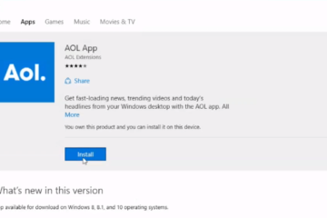 AOL download for Windows 10