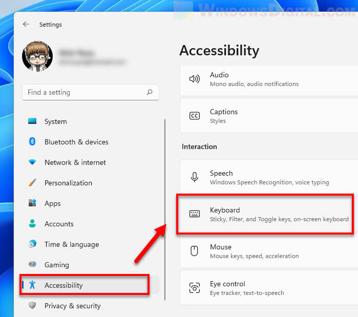 Accessibility Keyboard Windows 11
