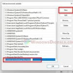Add Folder to Path Environment Variable in Windows 11 10