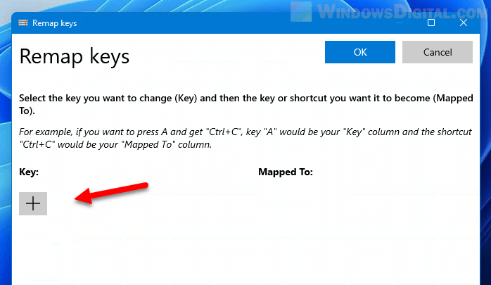 Add a key swapping