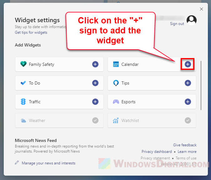 How to Add, Remove, Resize or Move Widgets in Windows 11