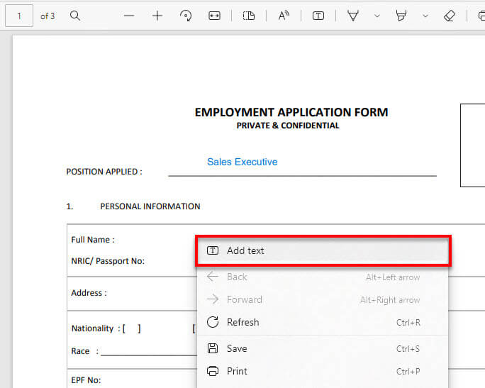 How To Add Text To Pdf Macrople