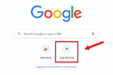 Add website shortcut to Chrome New Tab page