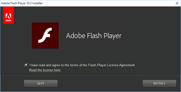 Adobe Flash Player Offline Installer Free Download for Windows 10