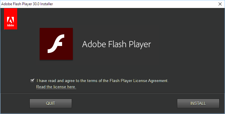 adobe flash update