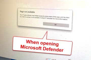 After Reset PC Your IT administrator has limited access to some areas of this app