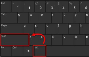 Can't login to Windows, Password in another language