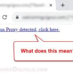 Anonymous Proxy detected click here on Android iPhone PC