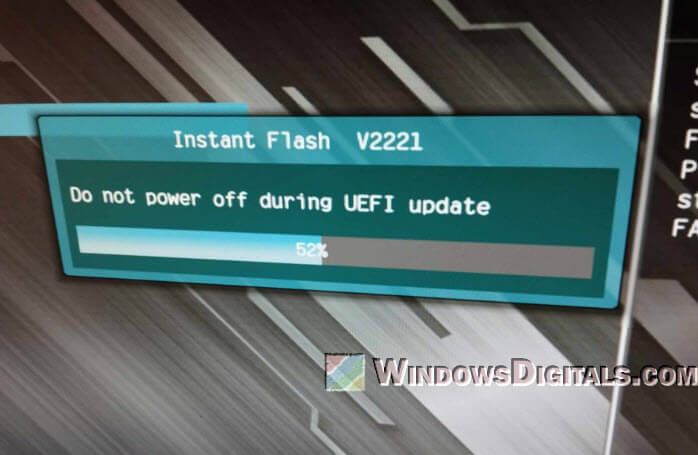 BIOS Instant Flash no image file detected