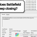 Battlefield 6 Crashes After a Minute, EAAntiCheatService Terminated Error