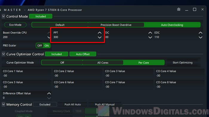 Auto OC Ryzen 7000 or 5000 PBO2 (Curve Optimization)