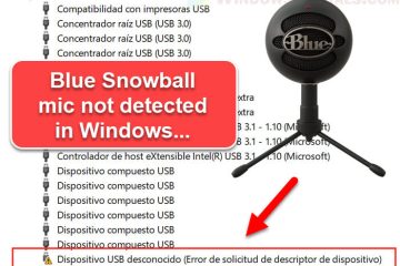 Blue Snowball Driver Not Working on Windows 11 10