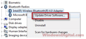 Bluetooth Not Working in Windows 11/10 After Update