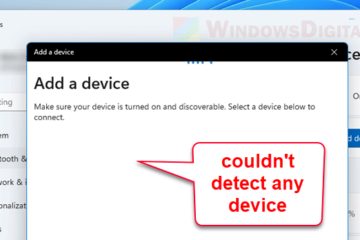 Bluetooth Not Discovering Devices Windows 11