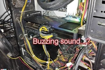 Buzzing Sound From PC (PSU) During High Load