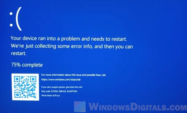 Windows 11 or 10 crashing system file corruption
