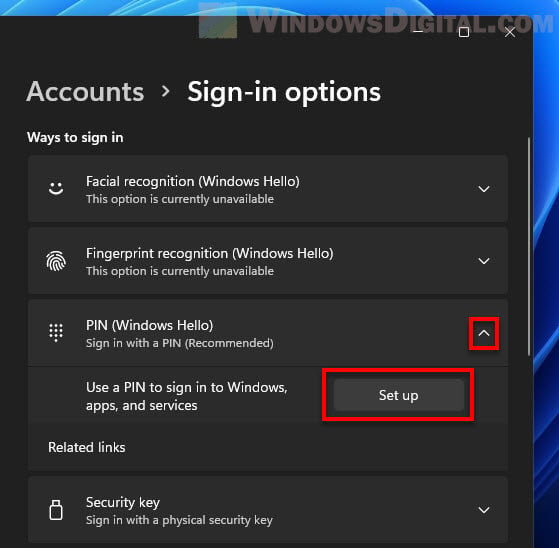 Can't log into my Windows 11 PC without WiFi