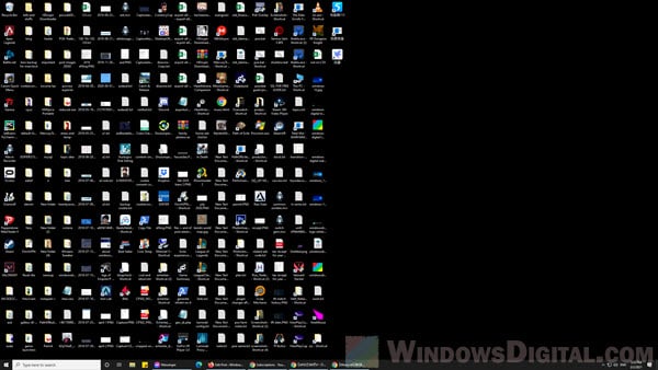 Can't move or arrange desktop icons Windows 10