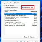 Caps Lock Stuck on Windows 11