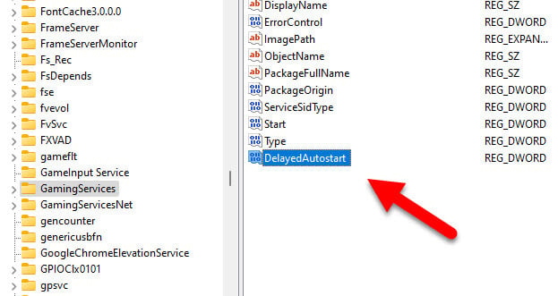 Change Delayed Autostart for Services via Regedit in Windows 11