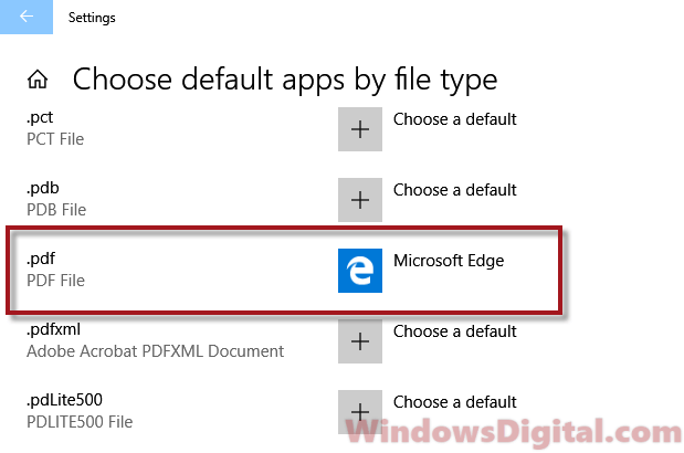 change default program to open pdf in internet explorer