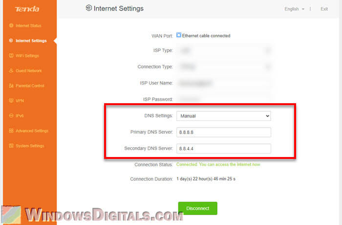 Changing DNS on Routers to unblock everything