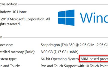 Check if Windows 11 is ARM or 64 bit