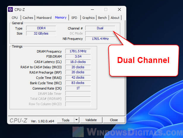 Check if laptop is dual channel RAM compatible