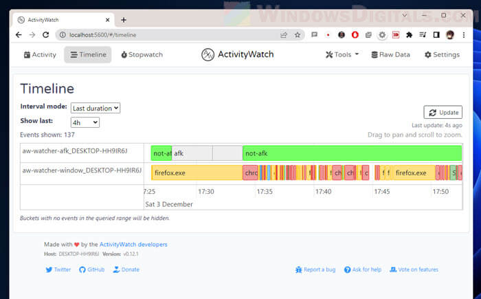 Check your PC Total runtime