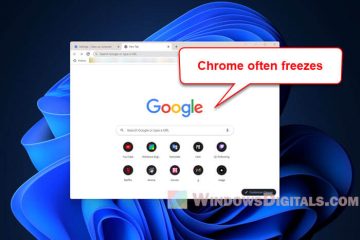 Chrome Keeps Freezing on Windows 11