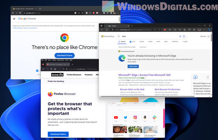 Chrome vs Firefox vs Edge