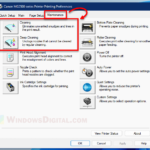 Clean Print Head Windows 11