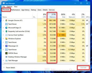 how to clear memory cache windows 11