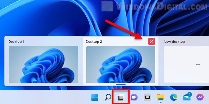 Close Virtual Desktop