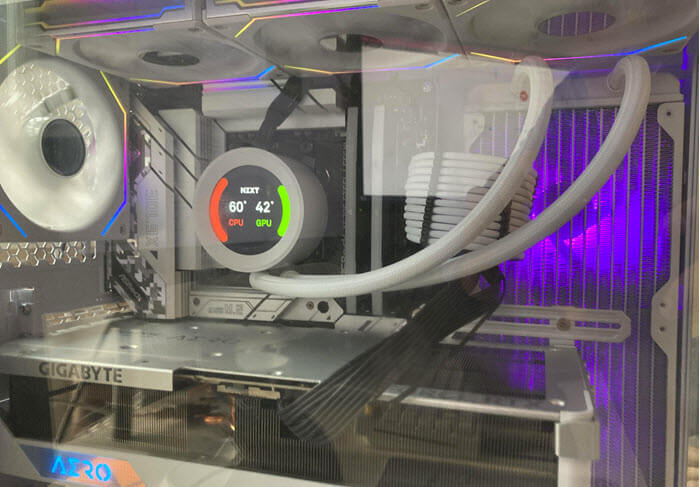 Closed-loop AIO water cooling system