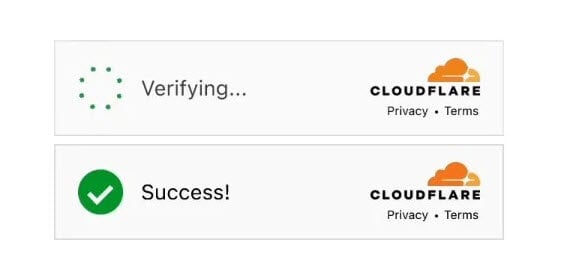 Cloudflare Checking if the site connection is secure