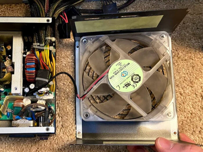 Computer Power Supply Fan noisy