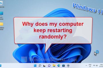 Computer Restarts Randomly Windows 11