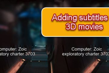 Convert SRT to 3D Subtitles and Add it to 3D Movies