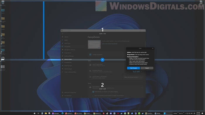 Create custom snap layout Windows 11