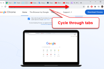 Cycle through tabs Chrome