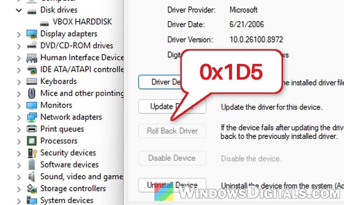 DRIVER_PNP_WATCHDOG (0x1D5) Blue Screen Boot Loop in Windows 11