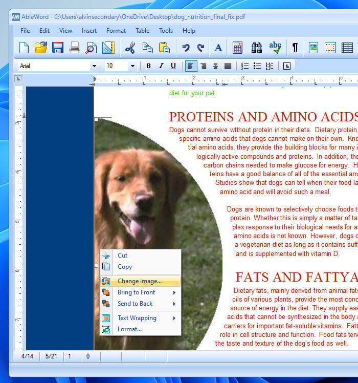 Delete or Add Image in PDF File Windows 11