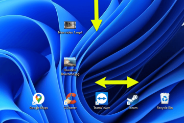 Desktop icon spacing Windows 11