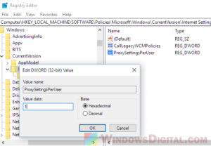 how to disable proxy settings in windows 10 permanently