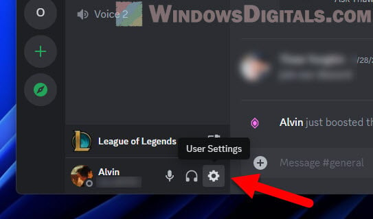 Discord User Settings